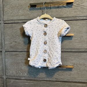 Cozy Polka Dot romper